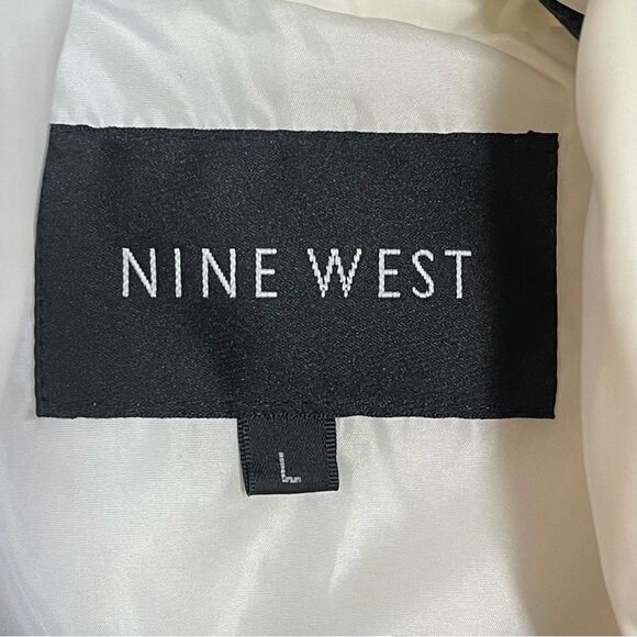 Nine West Down Puffer Jacket Size Large - Picture 8 of 11